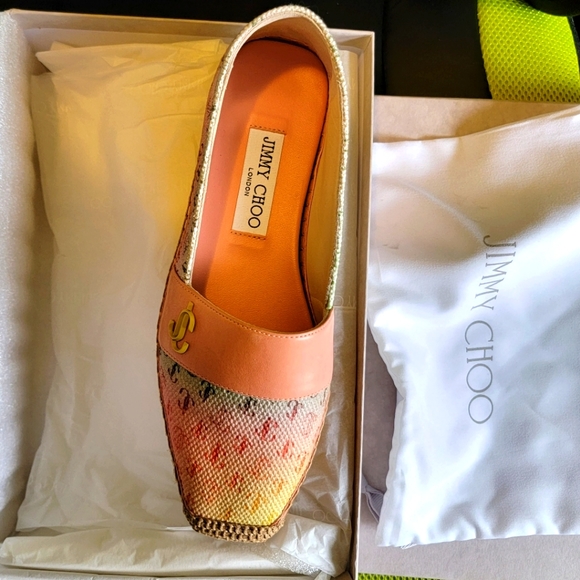 Jimmy Choo Shoes - NEW! Jimmy Choo Dru Flat 37.5